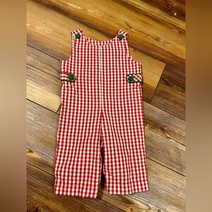 ‘Christmas Blessings’
Darling Mae plaid Jon Jon 
VGUC
0/3 month